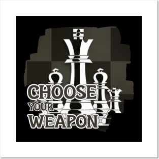 choose your weapon Posters and Art